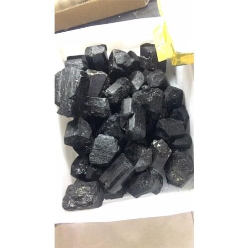 1 pcs healing stone 100% Natural black tourmaline crystal reiki healing gemstone crystal specimen for decoration