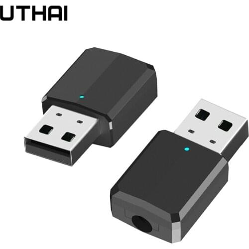 UTHAI 5.0 Wireless Bluetooth Audio Receiver Transmitter USB 2 In 1 TV Computer Adapter Brand New ZF-169 Signal Stable Reception