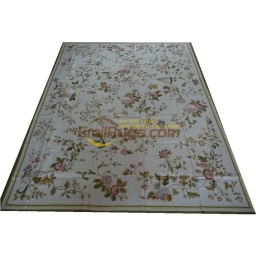 Floor carpet needlepoint rug handmade turkish carpet hand knotted wool rugs large living room rugs