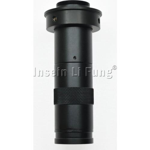 HD Vision 200X Small Lens Industrial Single Tube Microscope Camera C Interface Optical Magnifying Glass Motherboard Detection