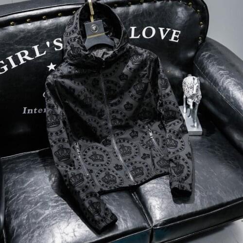 Honey Anchor Hooded Jackets For Men