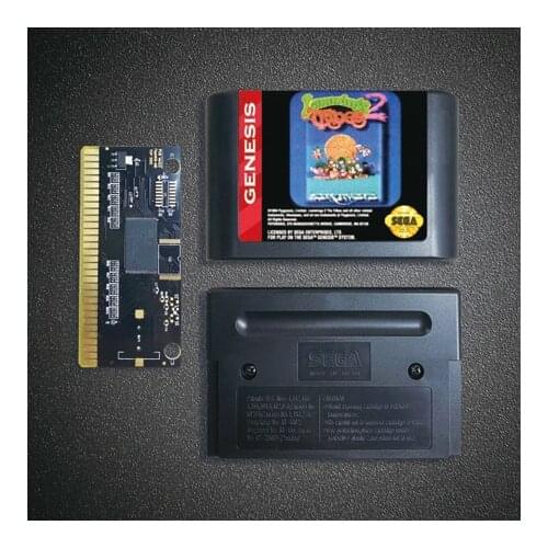 Lemmings 2 The Tribes - 16 Bit MD Game Card for Sega Megadrive Genesis Video Game Console Cartridge