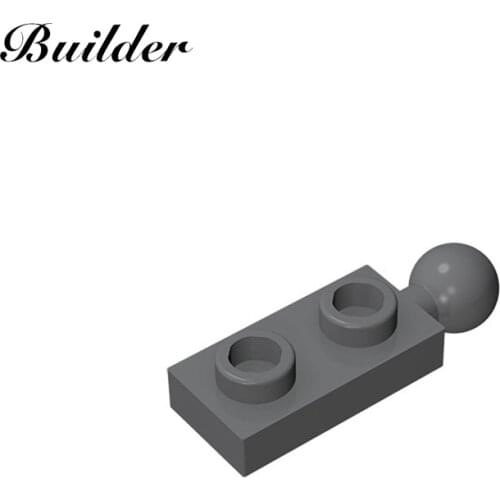 Building Blocks Technological DIY Plates 1x2 One side with ball board 10PCS MOC Educational Toy for Children Birthday Gift 22890