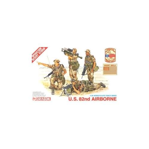 1/35 scale model Dragon 3006 US Army 82nd Airborne Division "Desert Storm"