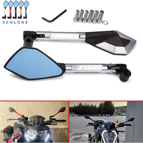 Z1000 Motorcycle CNC Aluminum Mirrors Moto Rearview Mirrors Side Mirrors For Kawasaki Z1000 Z 1000 2003- 2010 2011 2012 2013