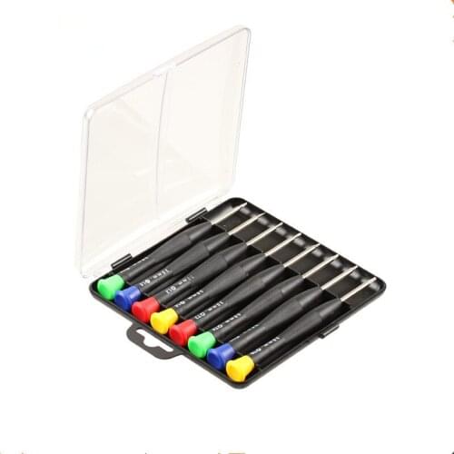 8Pc/Set Precision Mini Screwdriver Pocket Repair Tools Set For iPhone 6S 6 Repair Tools Opening Disassemble Kit