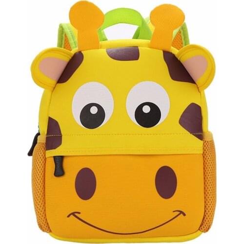 New 3D Cute Animal Design Backpack Kids School Bags For Girls Boys Cartoon Shaped Children Backpacks