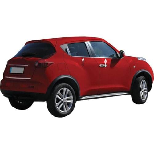 Stainless Steel Chrome Window Sill Trim for 4 Pcs Nissan Juke 2010 - 2020 Accessory for Nissan