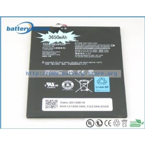 Genuine laptop batteries for IdeaPad A3000,IdeaTab -H,H,L12T1P33,3.7V,4 cell