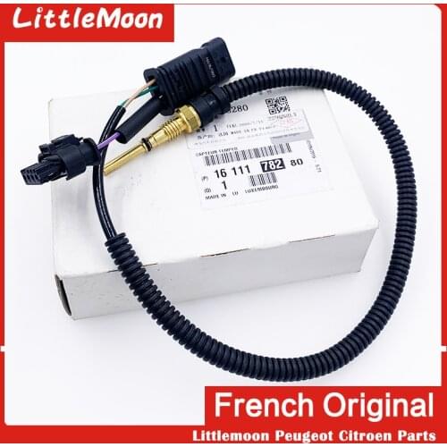 Littlemoon original brand new cooling water temperature sensor 1611178280 For Peugeot RCZ 3008 308 408 508 207 Citroen C4 C5 Ds3