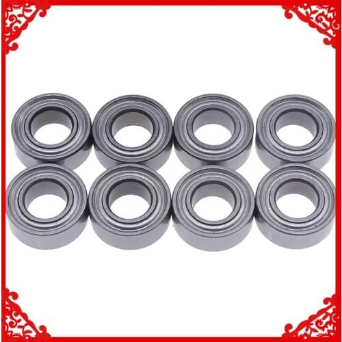 RCAWD 8pcs 5x10x4mm ball bearing for 1-10 RGT 86100 86110 FTX5579 Outback Fury crawler parts