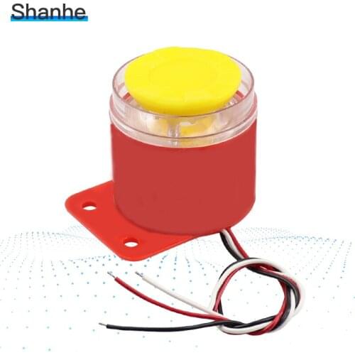 12V Alarm Buzzer 3 sounds alarm sound + fire alarm + ambulance alarm Industrial Continuous Sound without indicator lights