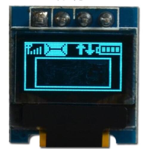 Taidacent 0.49" 5" Inch Blue White Color Optional IIC I2c 4 Pins Super Amoled Infinity Display Ssd1306 64x32 Small hd Focus Oled