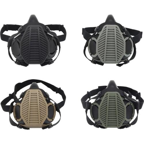 Special Operations Tactical Respirator Half-Mask Respirator Intended for Ground Applications Outdoor Airsoft Protective Mask