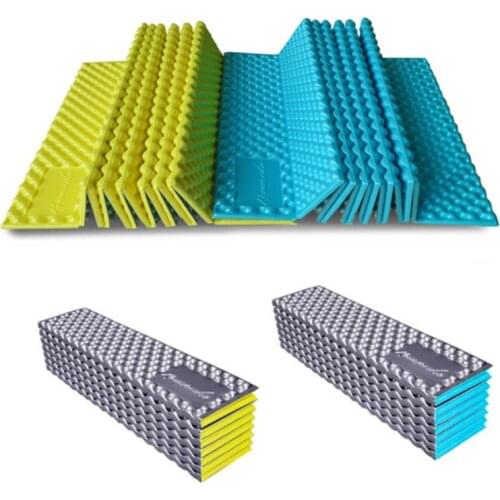 Ultralight Portable Outdoor Camping Mat Ultralight Foam Folding Beach Tent Picnic Mat Sleeping Pad Waterproof Camping Mattress