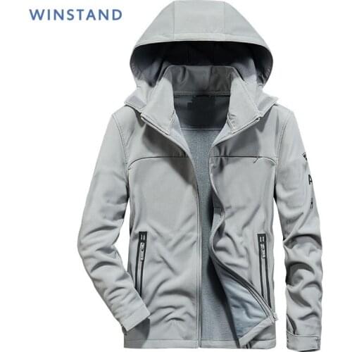 WINSTAND Mens Fleece Jackets