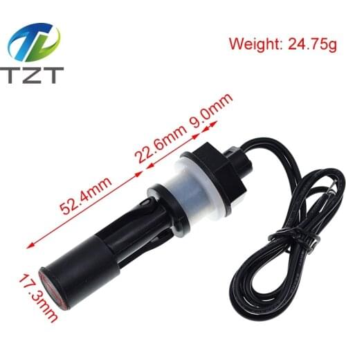 1Pcs Tank Pool Horizontal Water Level Switch Liquid Level Sensor Liquid PP Plastic Ball Float Switch For Arduino