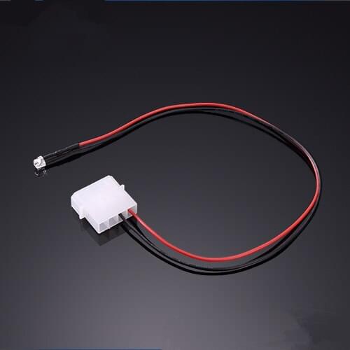 2pcs Water cooled head LED light Φ5mm blue light