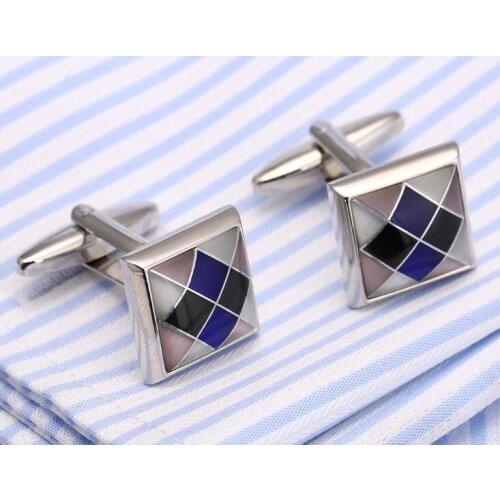 20pairs/lot Silver Natural Mother Pearl Gemelos Cufflinks Sea Shell Cuff links Groom Cuff Button Mens Jewelry Gift Wholesale