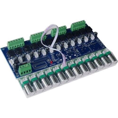 3pcs 350/700ma constant current 12CH DC5V-36V dmx 512 dimmer drive 350/700MA*12CH LED DMX512 decoder RJ45 XRL 3P for LED strip