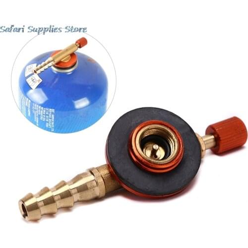 3 Style Outdoor Camping Gas Stove Safe Switching Charging Inflatable Valve Adapter For Flat Tank Liquefied Gas Cylinder