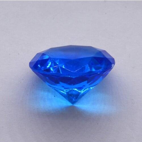 30mm Crystal Diamond Jewelry Ornament DIY Art Centerpiece Craft Clear Gem Pirate Treasure Birthday Gift Party Wedding Home Decor