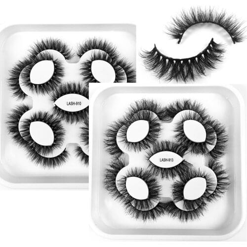 NEW 10 pairs natural false eyelashes fake lashes long makeup 3d mink lashes extension eyelash mink eyelashes for beauty