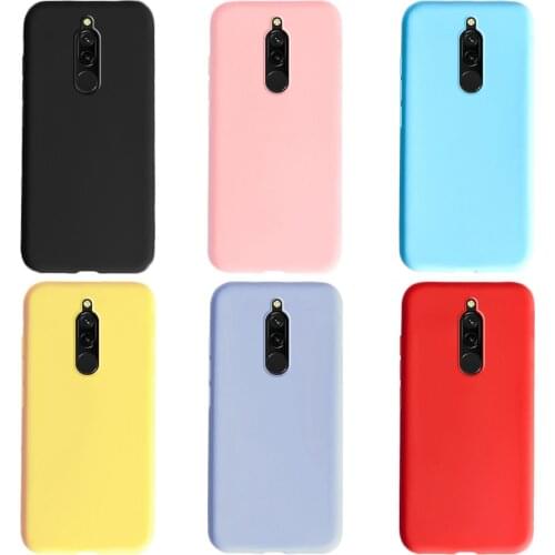 Candy Case For Xiaomi Redmi 8 Case Silicone Soft TPU Fundas Shockproof Cover For Xiaomi Redmi 8 Phone Bumper 6.22'' Redmi8 Coque