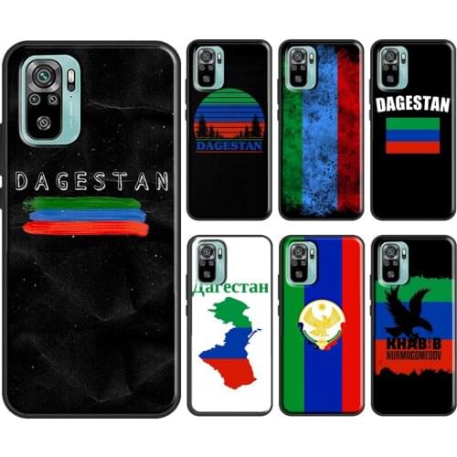 Dagestan Flag Coat Of Arms For Xiaomi Redmi Note 9 7 8 10 Pro Note 9S 8T Cover For Redmi 9C 9 9T 6A 7A 8A 9A Case