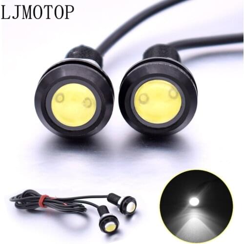 For Ducati MONSTER 900 M 400 600 620 750 900 996 998 Eagle Eye LED Reverse Backup Light Daytime Running Signal Motorcycl Lamp