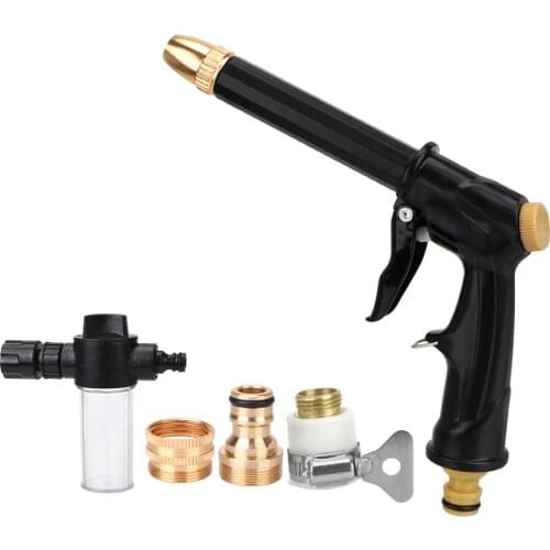 Nozzle Sprinkler Foam Water Gun Portable Cleaning Tools High-pressure Water Gun For Cleaning Car Wash Machine Garden