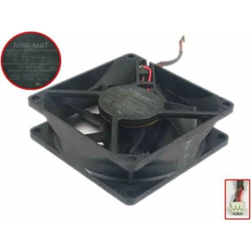 NMB-MAT 3110RL-04W-S59 F02 DC 12V 0.33A 3-wire 80x80x25mm Server Cooling Fan