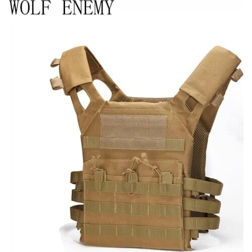 Tactical JPC Vest Airsoft Paintball Molle Vest Military Army Protective Plate Carrier Multicam Combat Vest Body Armor