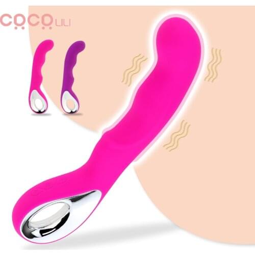 G Spot Dildo Vibrator Vaginal Stimulator Clitoris Sex Toy for Women Pussy Massager Waterproof Magic Wand Rechargeable Erotic Toy