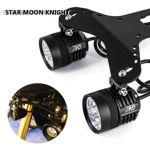 Motorcycle Fog Lights Auxiliary Bracket Driving Lamp Spotlight Bracket Holder Spot Light For YAMAHA Tenere 700 T700 XTZ 700 T7
