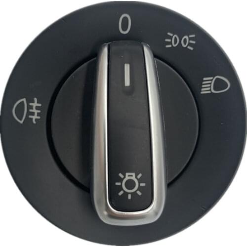 High quality 3C8941431B 3C8 941 431B Headlight Fog Lamp Contorl Switch For VW Jetta Golf 5 6 Passat B6 Rabbit Tiguan
