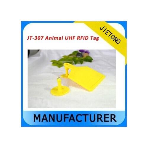 High Performance Plastic Waterproof Livestock/Animal UHF RFID Ear Tag for Pigs/Cattles/Sheep Management with Cheap Price