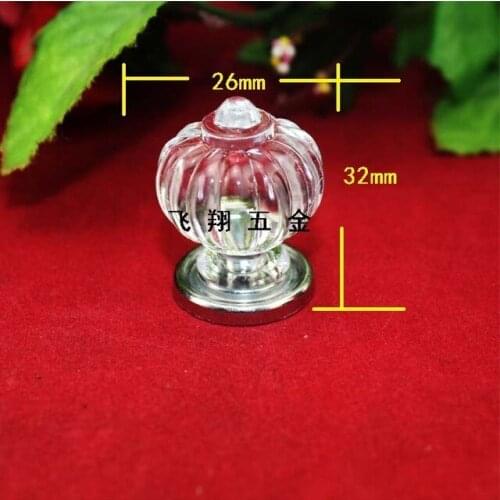10pcs/lot Crown Acrylic Transparent Crystal Drawer Pulls Furniture Knobs for Kids Room Door Cabinet Wardrobe Dresser Pull Handle