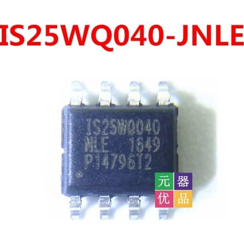 10PCS IS25WQ040-JNLE SOP-8 25WQ040 SOP8 Memory IC New and original