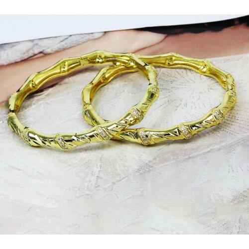 5 Pcs Metal Punk jewelry bangle Gold color Metal bangle Jewelry charms Bracelet Gold color Women bangle 51411