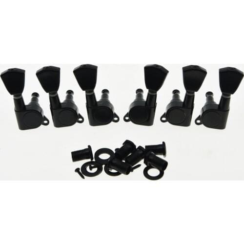 Black LP Guitar Tuners Tuning Keys Guitar Machine Heads 3L3R