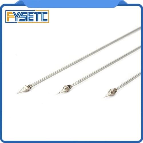 3D Printer Parts 0.2/0.3/0.5mm Airbrush Nozzle With Airbrush Needle Cleaning Noozles Tool For V6 Hotend 1.75mm Filament