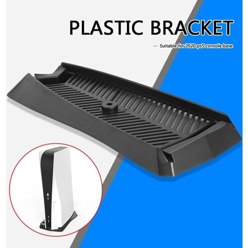 For SONY PlayStation 5 PS5 Digital Edition Game Console Dock Mount Hold Built-in Cooling Vents with Non-slip Feet Vertical Stand