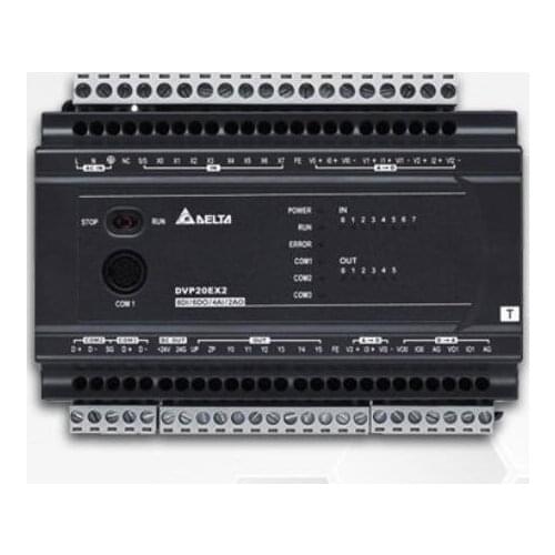 DVP20EX200T EX2 series host New Original PLC 100-240VAC 8DI 6DO Output Transistor