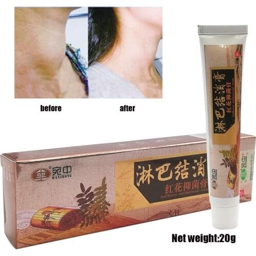 Effective Neck Lymphatic Ointment Health Care Cream To Improve Sleep Herbal Lymph Pads Detox Promote Blood Circulation Cream