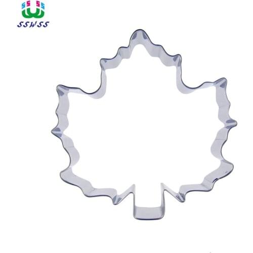 Giant Autumn Cookie Biscuit Baking Molds,A Style Red Maple Leaf Shape Cake Decorating Tools,Crazy Direct Selling