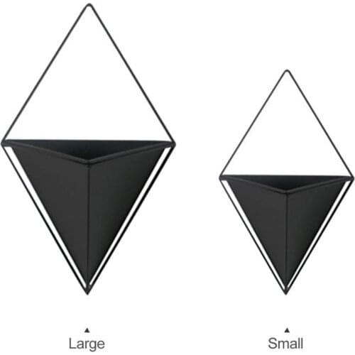 Wall Hanging Planter Wedding Flower Vase Geometric Planter Wall Decor Air Plant Container for Anniversary Wedding Party Event