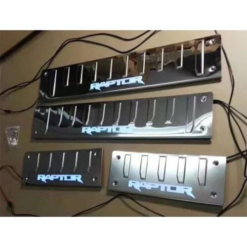 For Ford Raptor F150 Welcome Foot Pedal With LED 2017-2020 Year