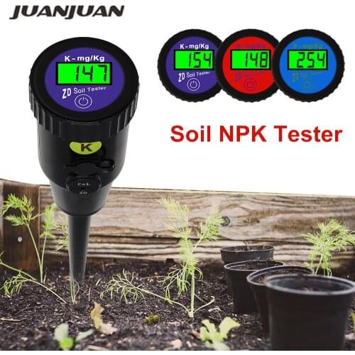 Soil NPK Tester Soil Instant N.P.K Nutrient tester NPK Fertility Nutrient Meter Nitrogen Phosphorus Potassium ZD soil tester
