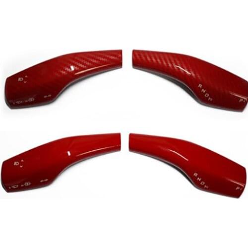 Wiper Shift Trim for Tesla Model 3 Y Accessories Steering Wheel Shift Paddle Protection Cover Interior Remodel Patch